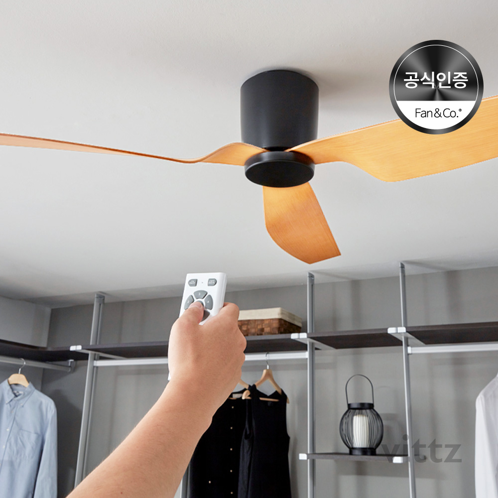 KODA 실링팬 천장조명 2년 무상 AS/리모컨/52인치