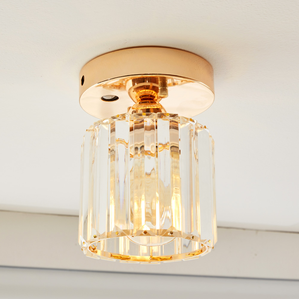 글리아 1등 현관조명(일반/센서등) 우아한 크리스탈 인테리어